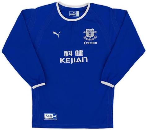 Women's Everton Home Long Sleeve Jersey