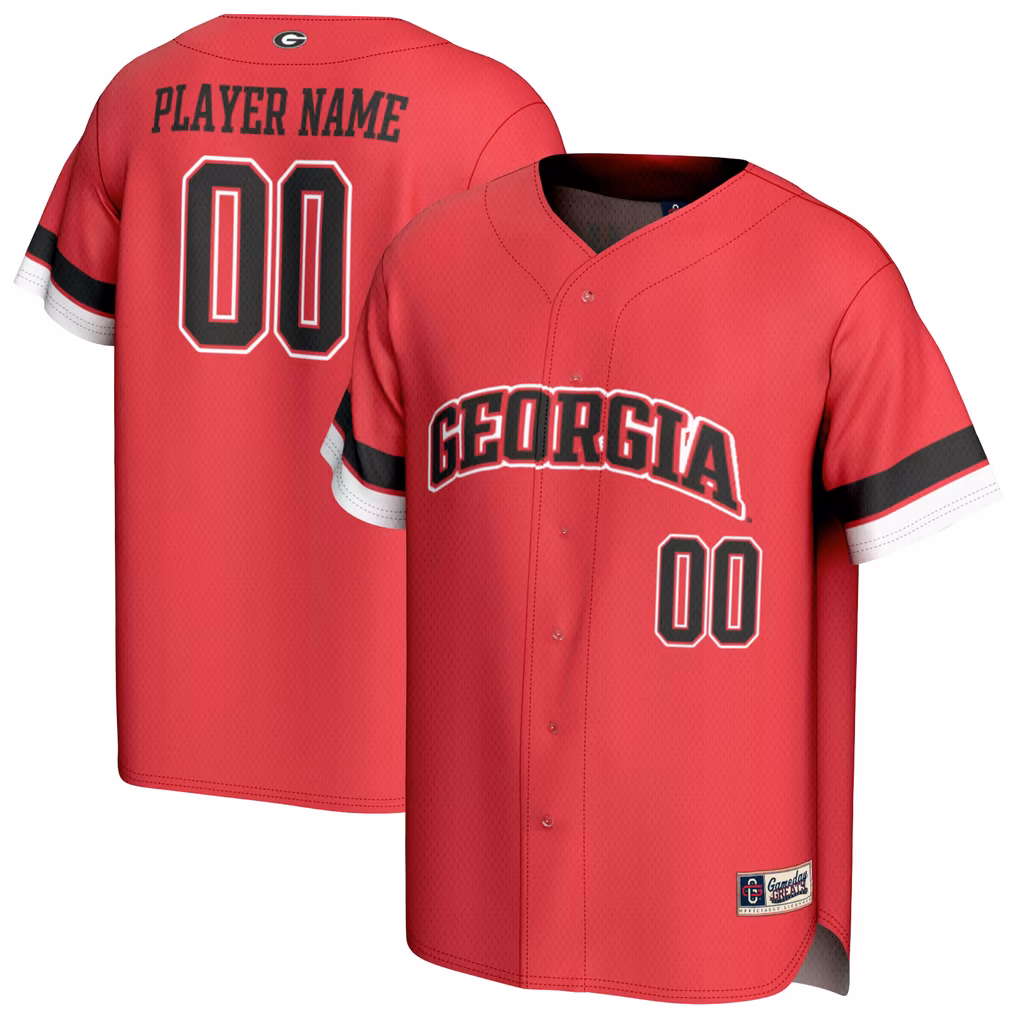 Men's Georgia Bulldogs Red Fashion Jersey