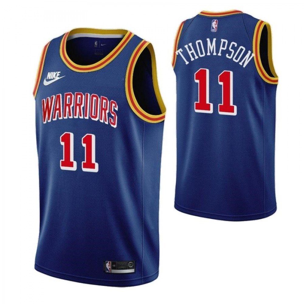 Kids' Golden State Warriors 2021/22 Blue Anniversary Jersey