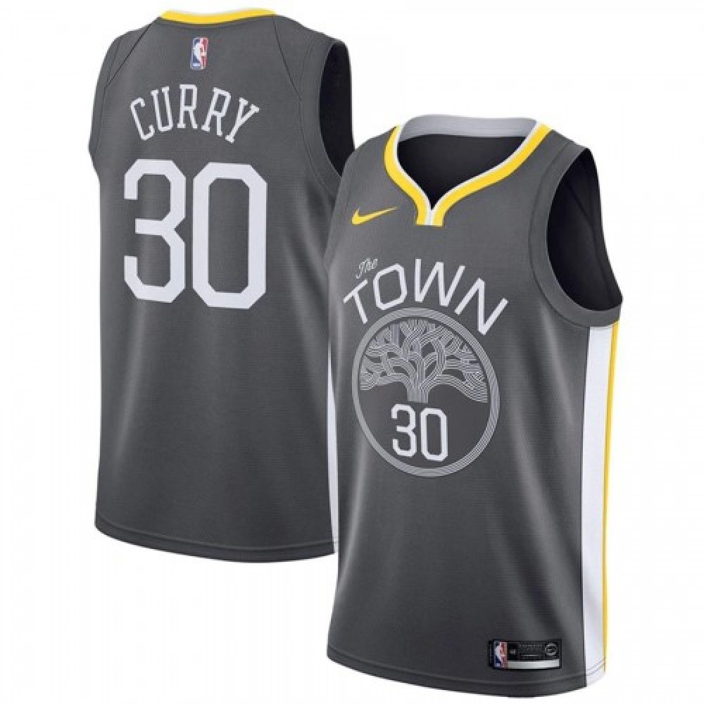Women's Golden State Warriors Black Statement Swingman Jersey