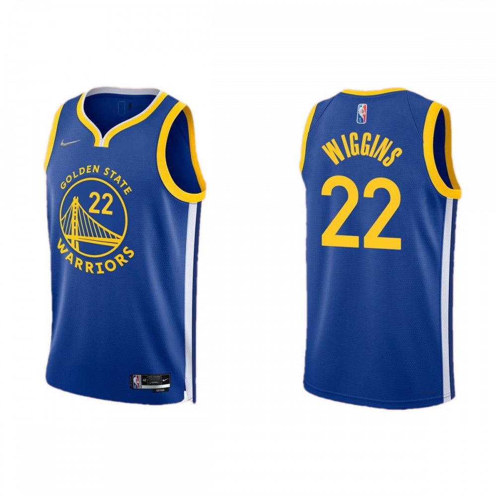 Men's Golden State Warriors 2021/22 Royal Icon Swingman Jersey