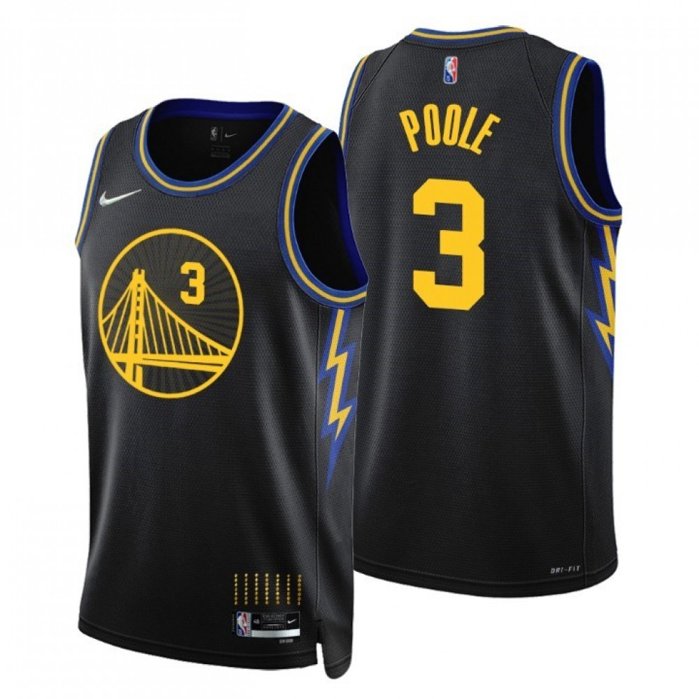Women's Golden State Warriors 2021/22 Black City Swingman Jersey