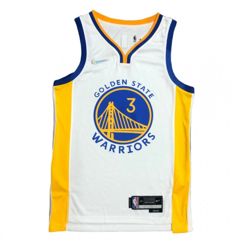 Men's Golden State Warriors 2021/22 White Swingman Jersey