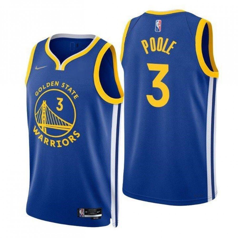 Men's Golden State Warriors 2021/22 Royal Icon Swingman Jersey