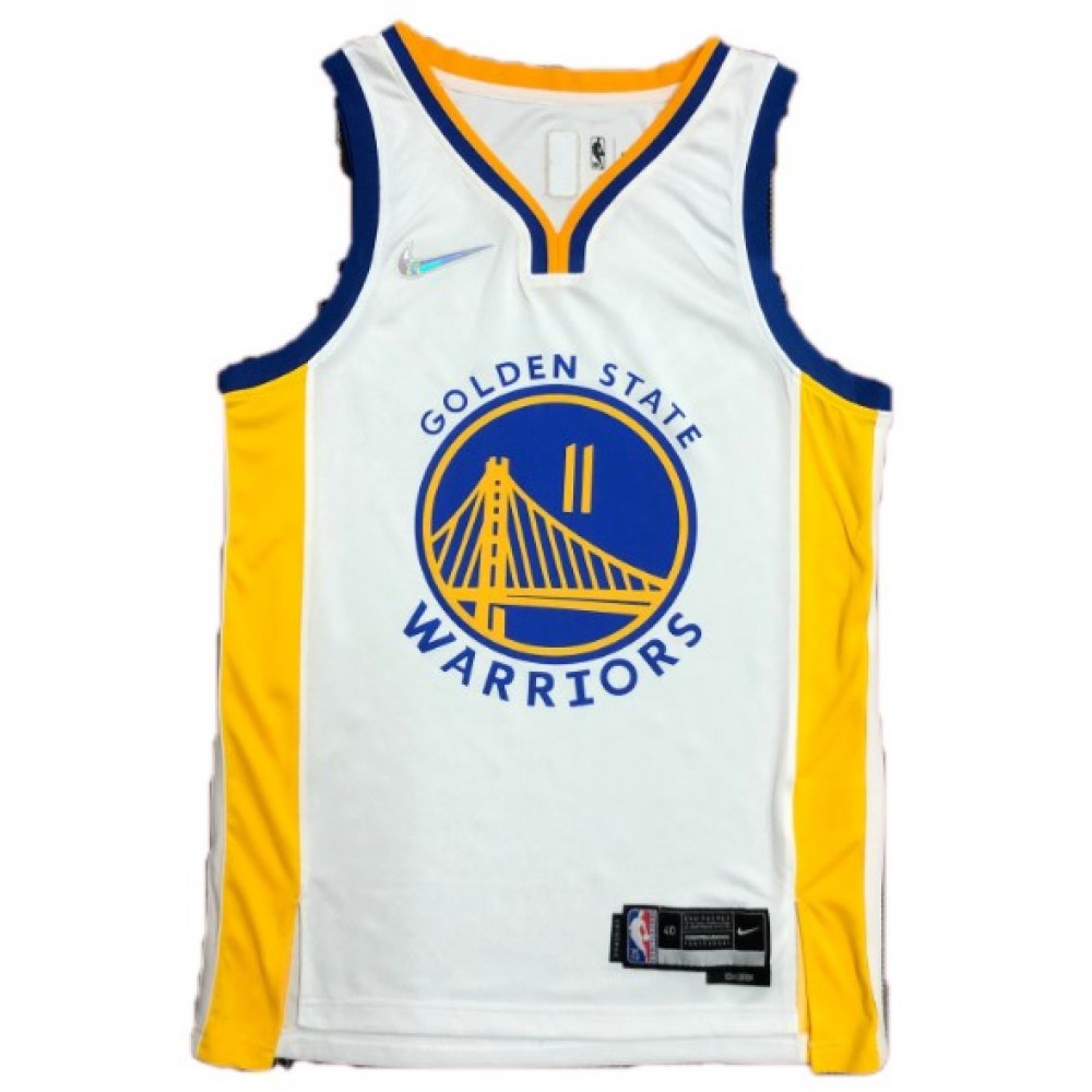 Kids' Golden State Warriors 2021/22 White Swingman Jersey