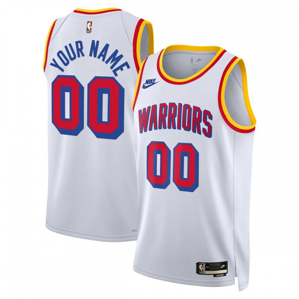 Women's Golden State Warriors White Classic Swingman Jersey