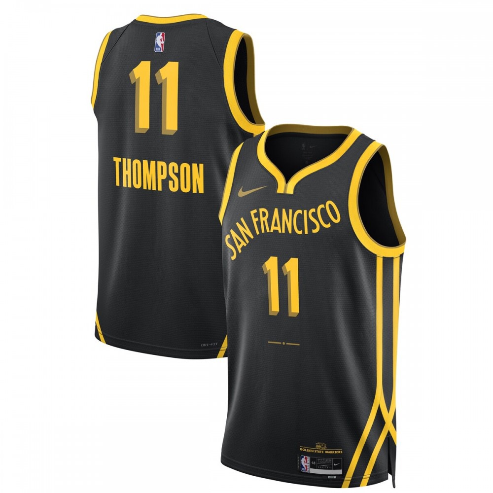 Women's Golden State Warriors 2023/24 Black City Swingman Jersey