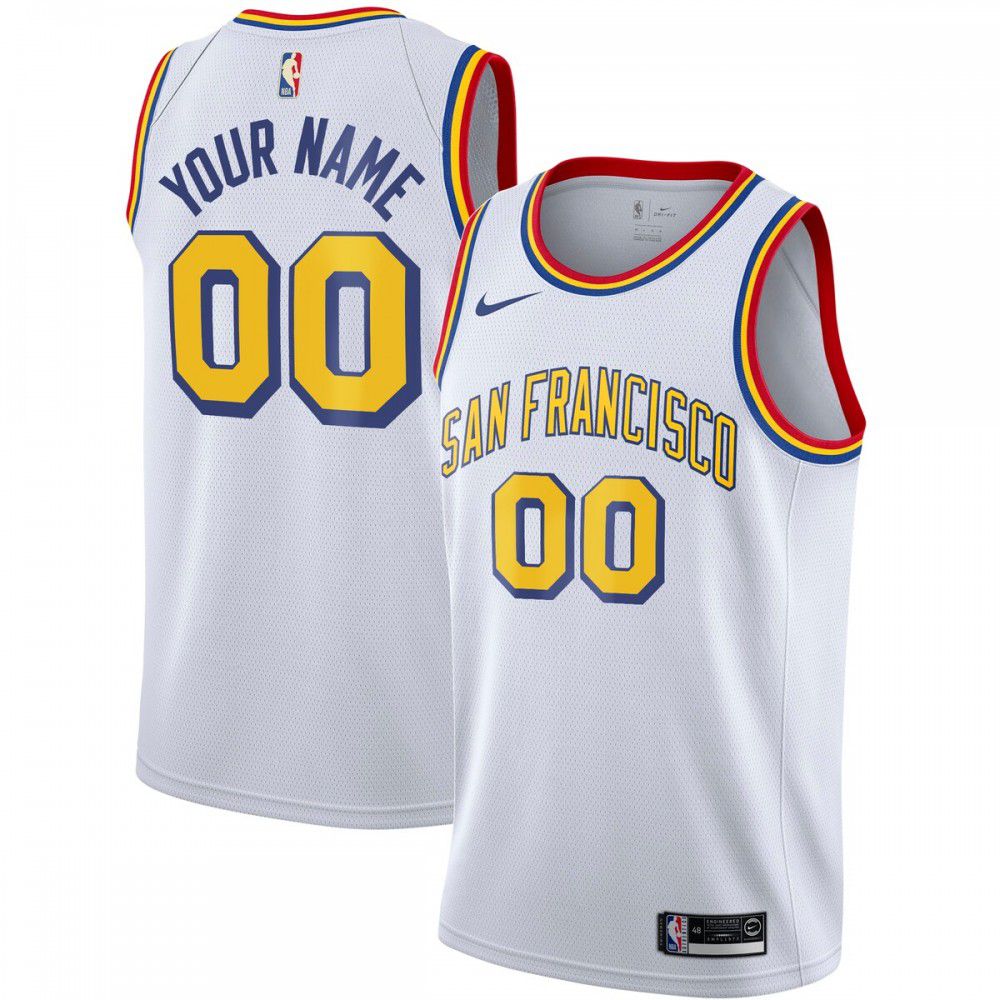 Women's Golden State Warriors 2019/20 White Classic Swingman Jersey