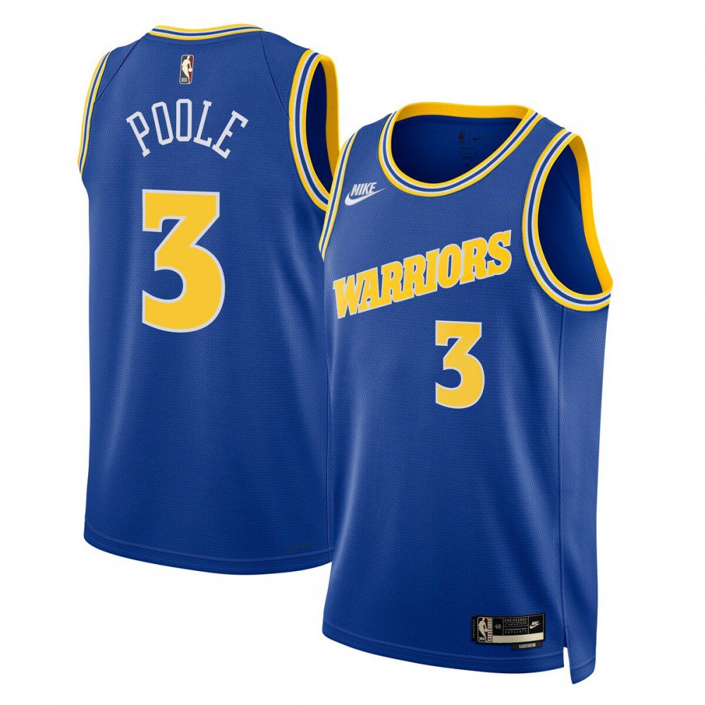 Kids' Golden State Warriors 2022/23 Royal Classic Swingman Jersey