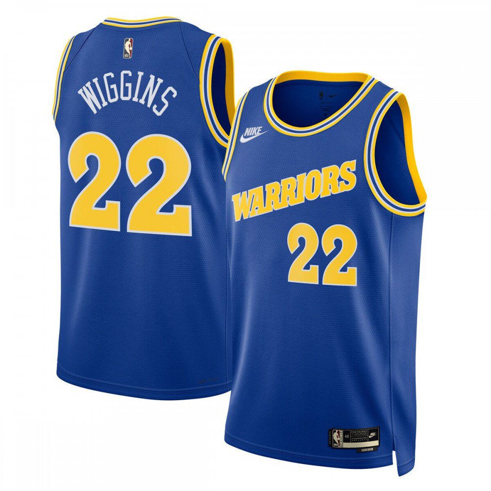 Kids' Golden State Warriors 2022/23 Blue Classic Swingman Jersey