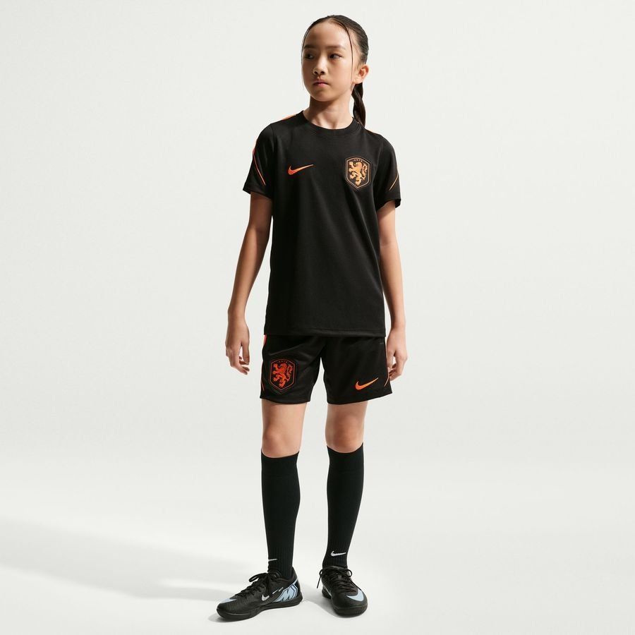 Kids' Holland 2026 Black Training Shorts