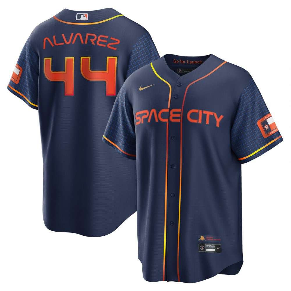 Men's Houston Astros 2022 Navy City Player Jersey
