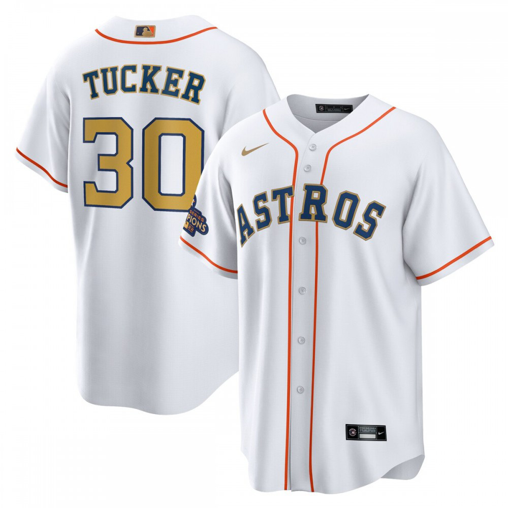 Women's Houston Astros 2023 Gold Player Jersey