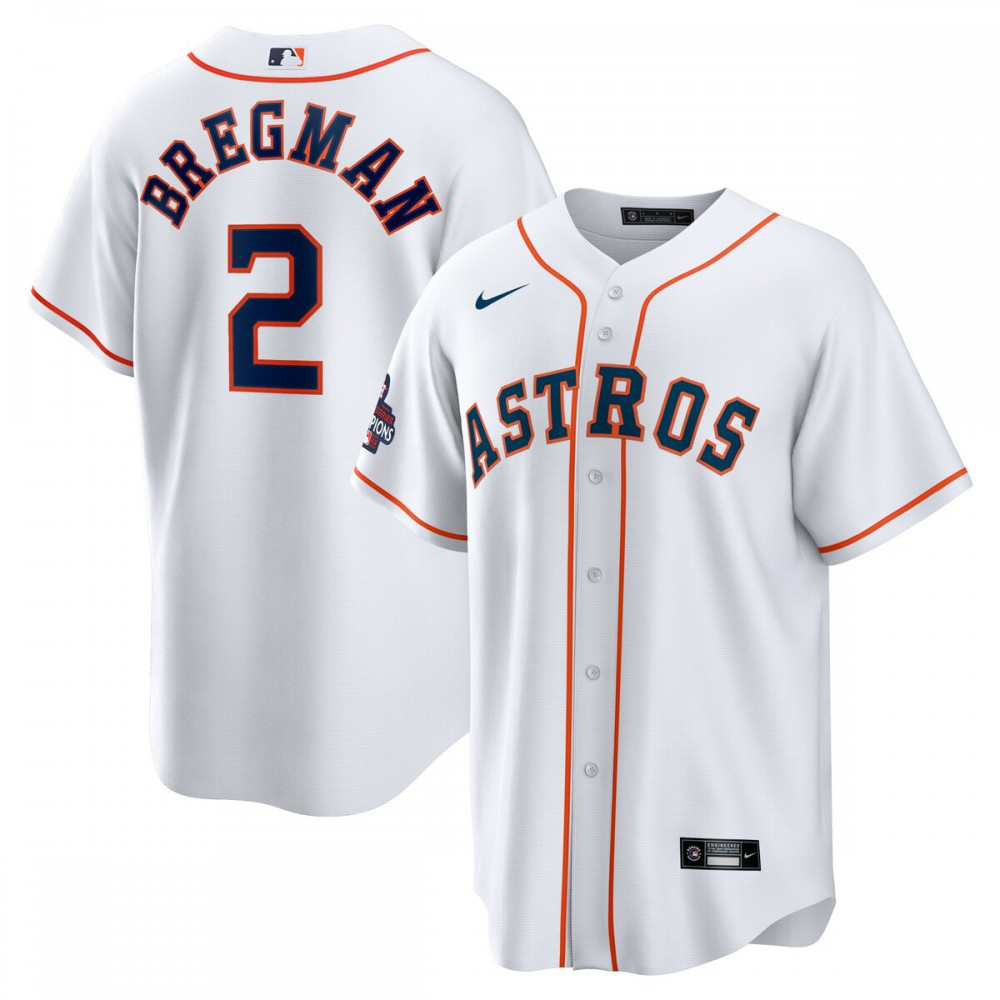 Men's Houston Astros 2022 White Replica Jersey