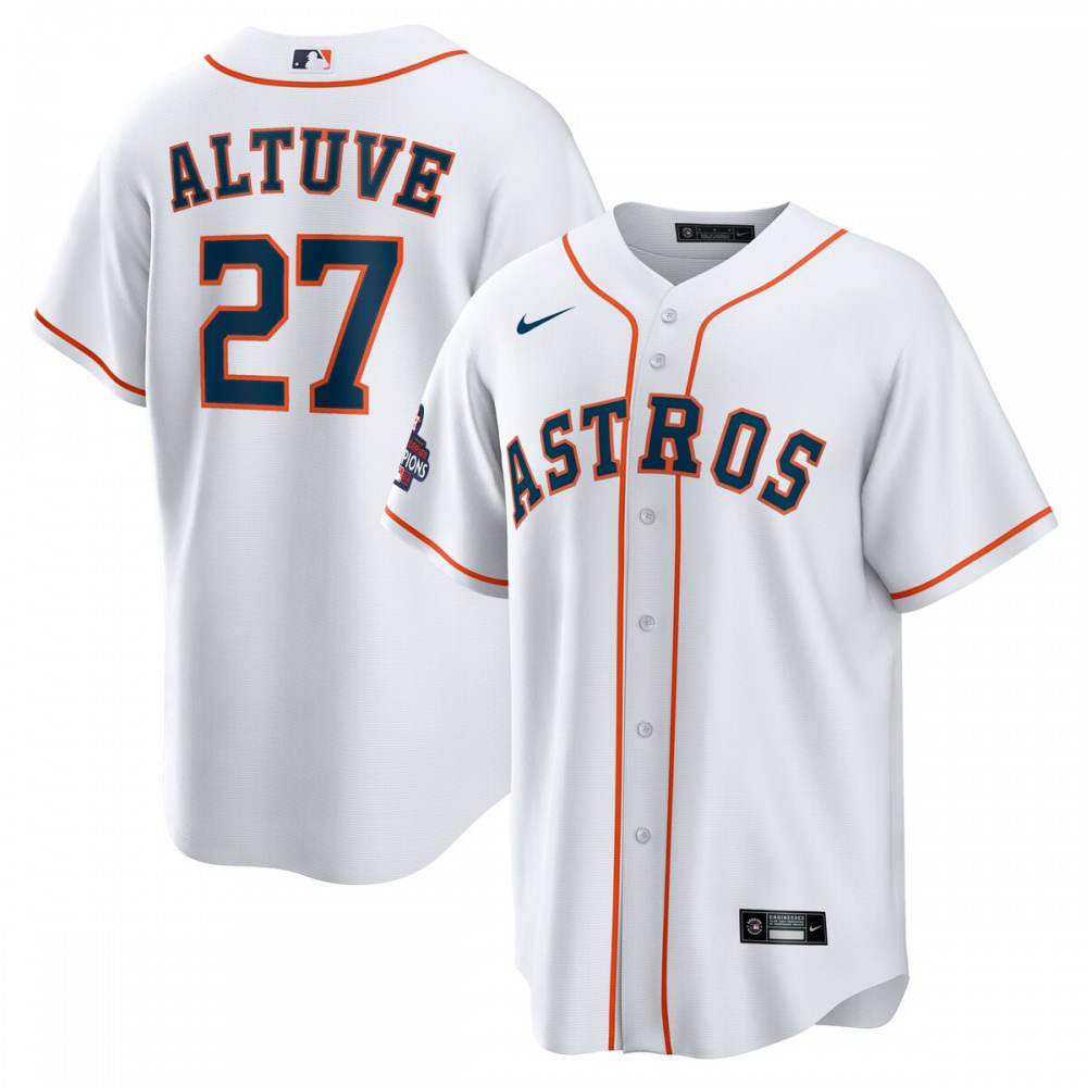 Men's Houston Astros 2022 White Replica Jersey