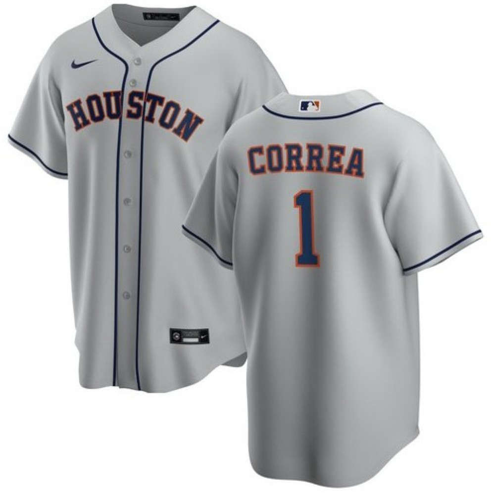 Women's Houston Astros 2020 Gray Home Jersey