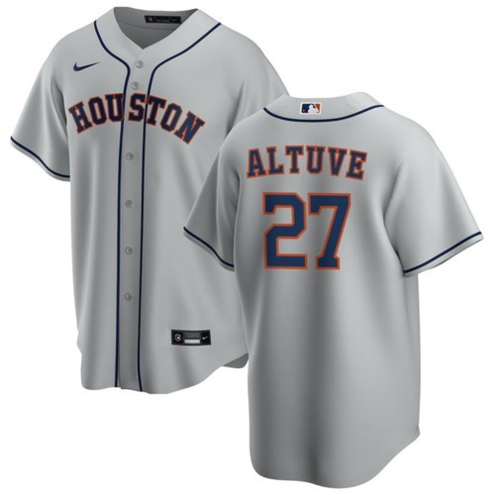 Women's Houston Astros 2020 Gray Home Jersey