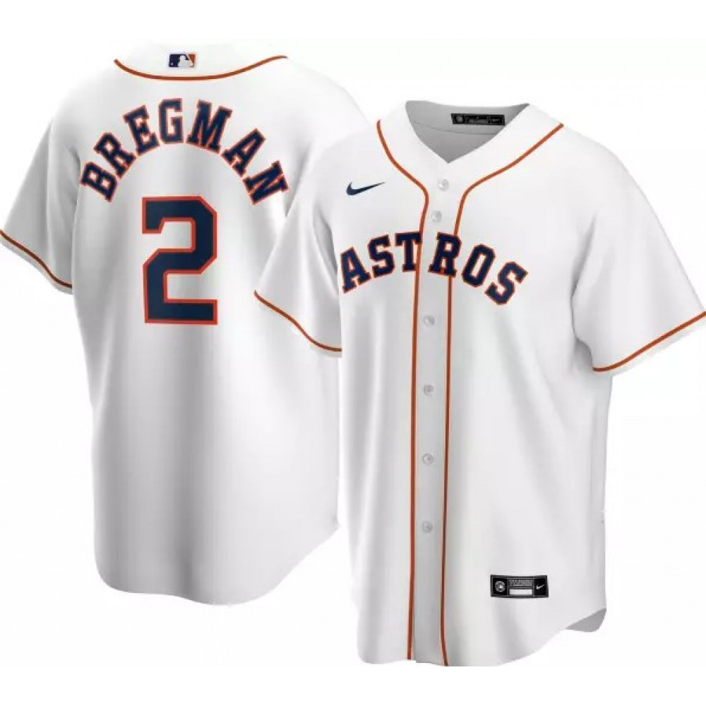 Men's Houston Astros 2020 White Home Jersey