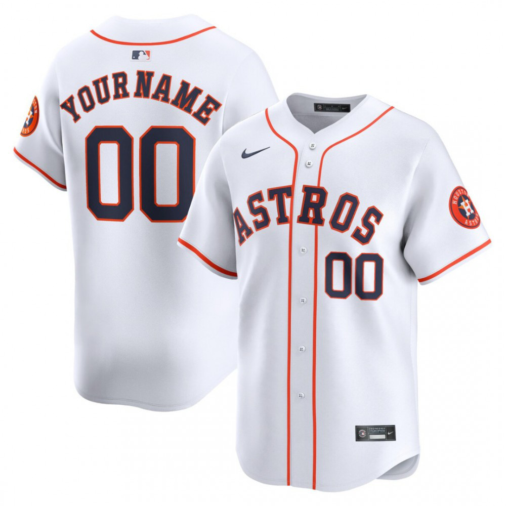 Kids' Houston Astros White Limited Jersey