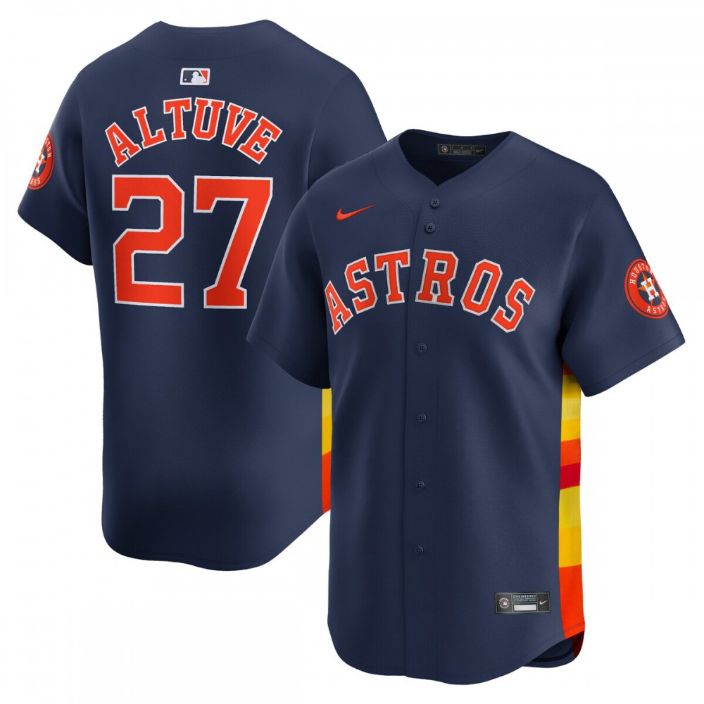 Kids' Houston Astros Navy Limited Jersey