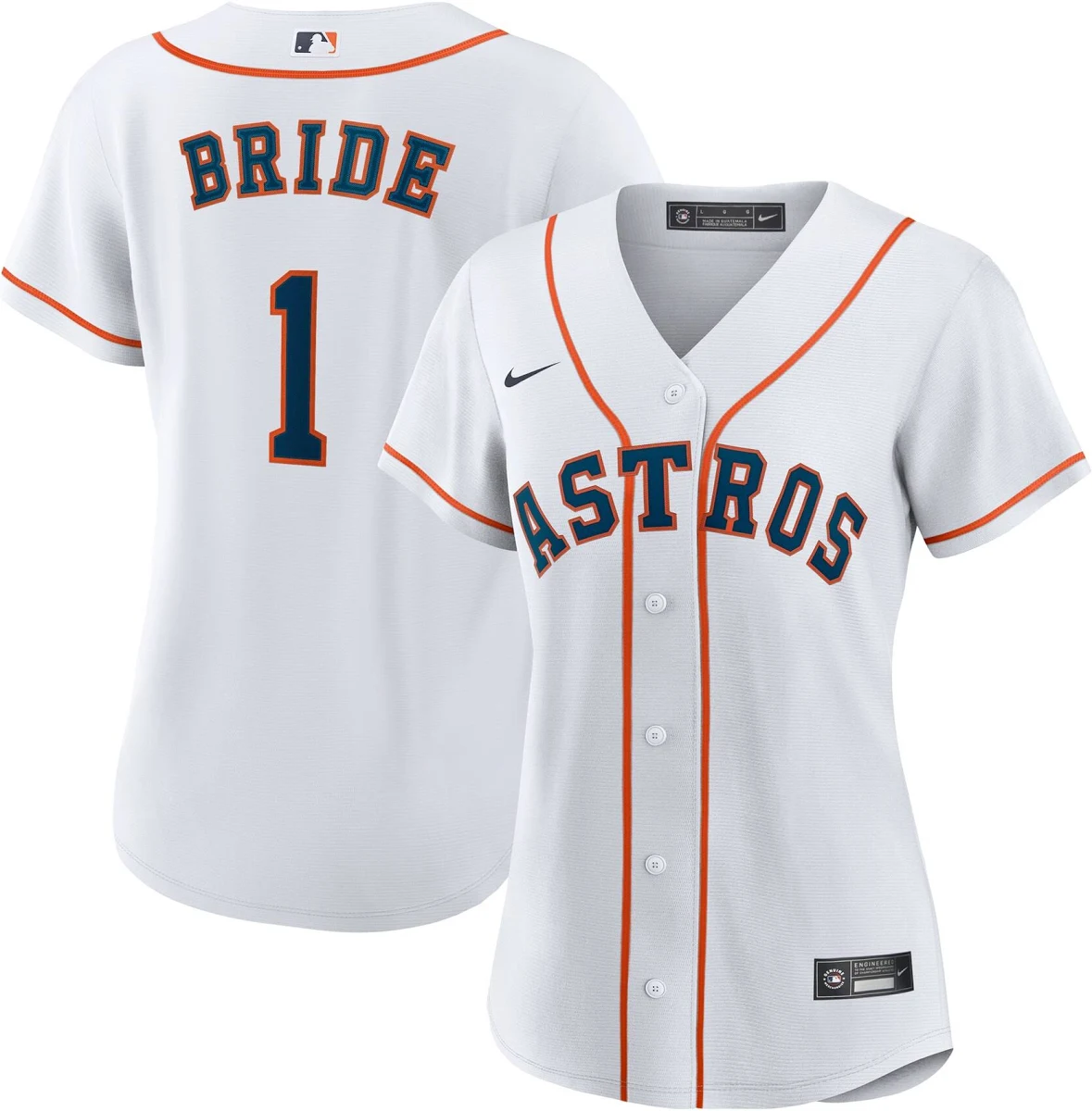 Kids' Houston Astros White Replica Jersey