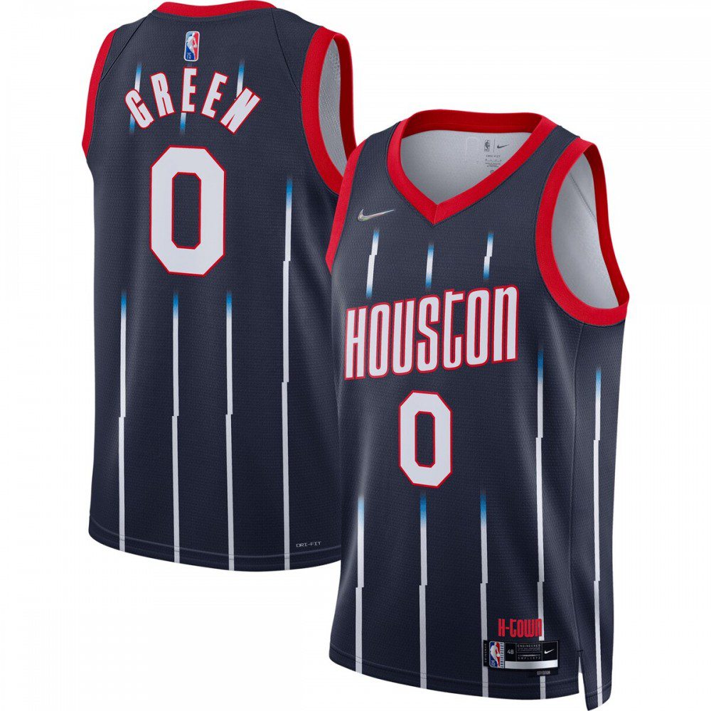 Women's Houston Rockets 2021/22 Green City Swingman Jersey