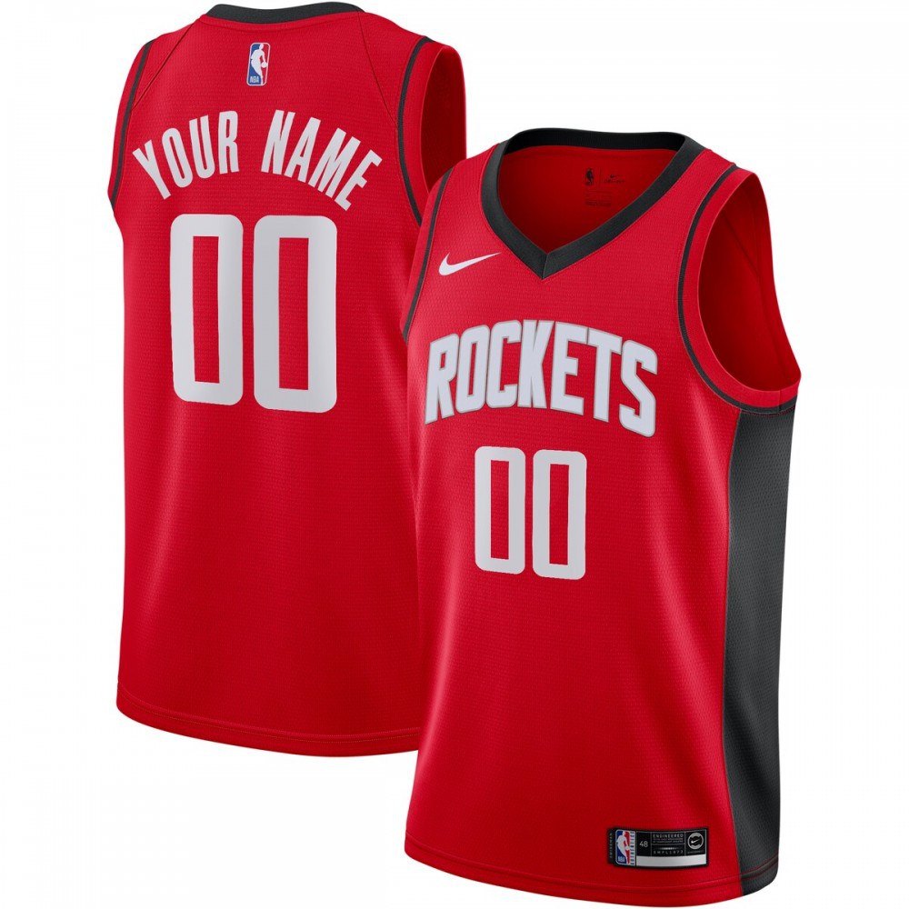 Men's Houston Rockets 2020/21 Red Icon Swingman Jersey