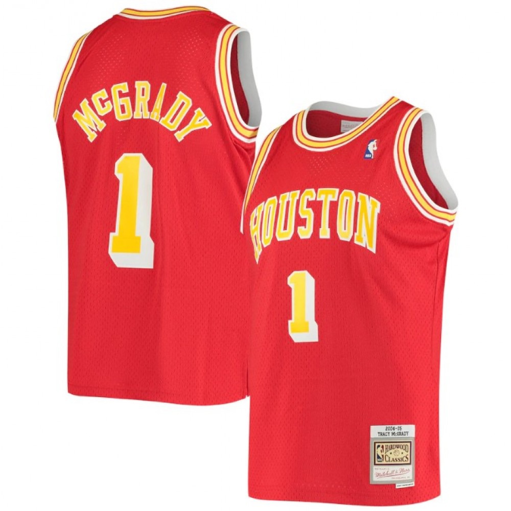 Women's Houston Rockets Red Throwback Swingman Jersey
