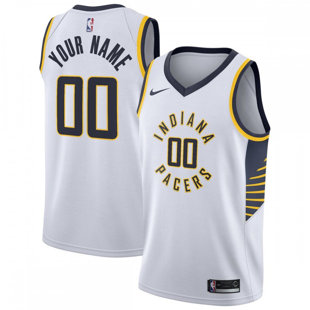 Men's Indiana Pacers 2020/21 White Swingman Jersey