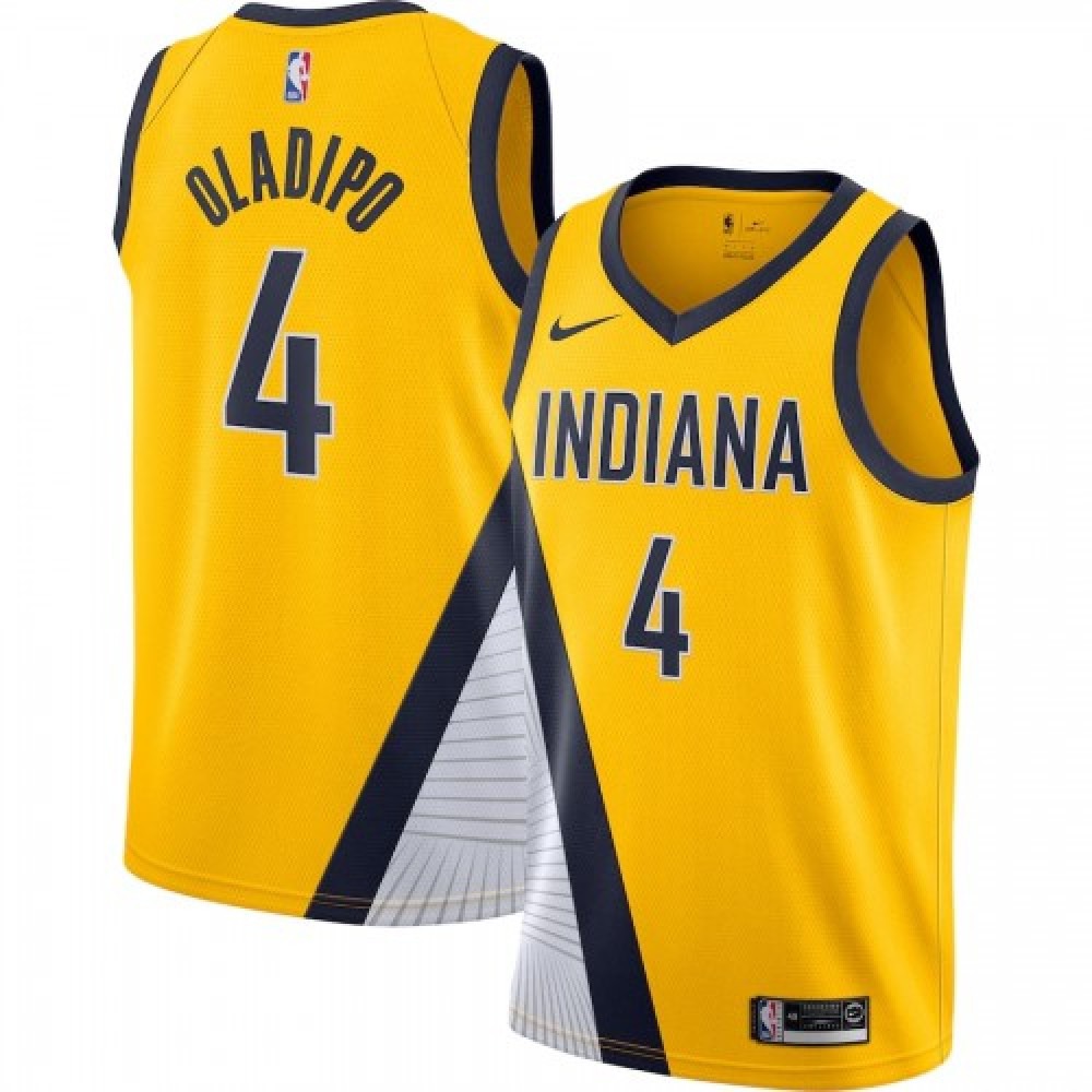 Men's Indiana Pacers Gold Statement Swingman Jersey