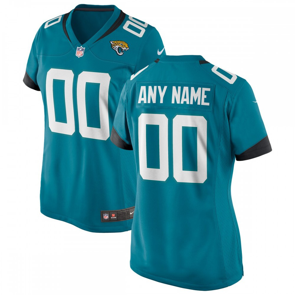 Women's Jacksonville Jaguars Teal Alternate Jersey