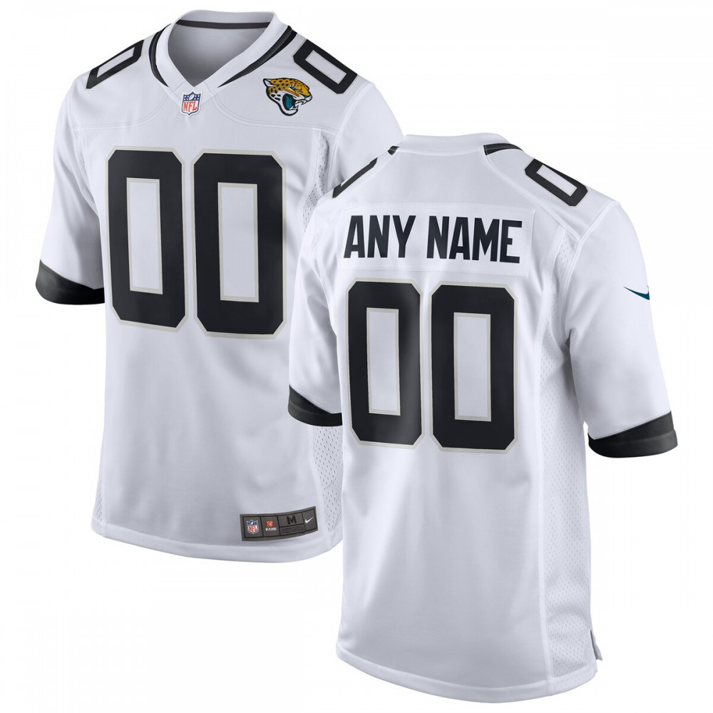 Kids' Jacksonville Jaguars White Game Jersey