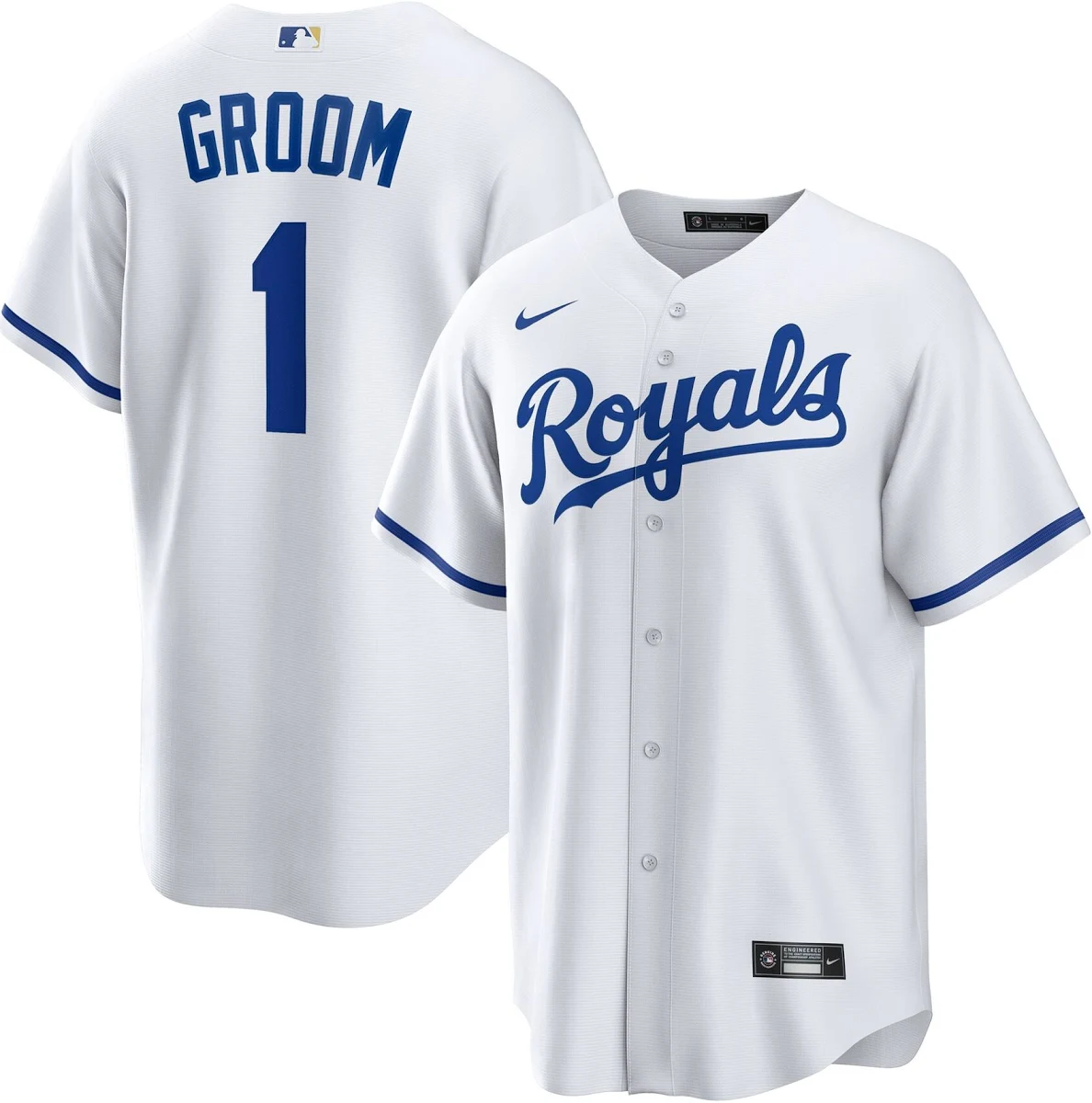 Kids' Kansas City Royals White City Replica Jersey