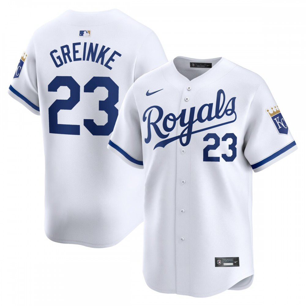Men's Kansas City Royals White City Limited Jersey