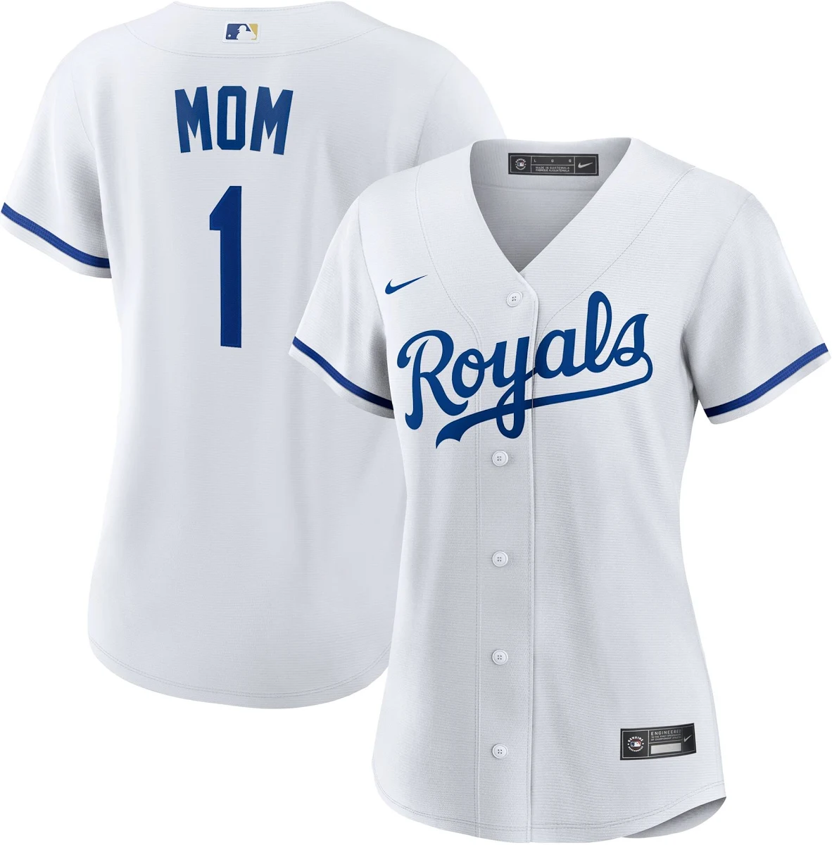 Men's Kansas City Royals White City Replica Jersey