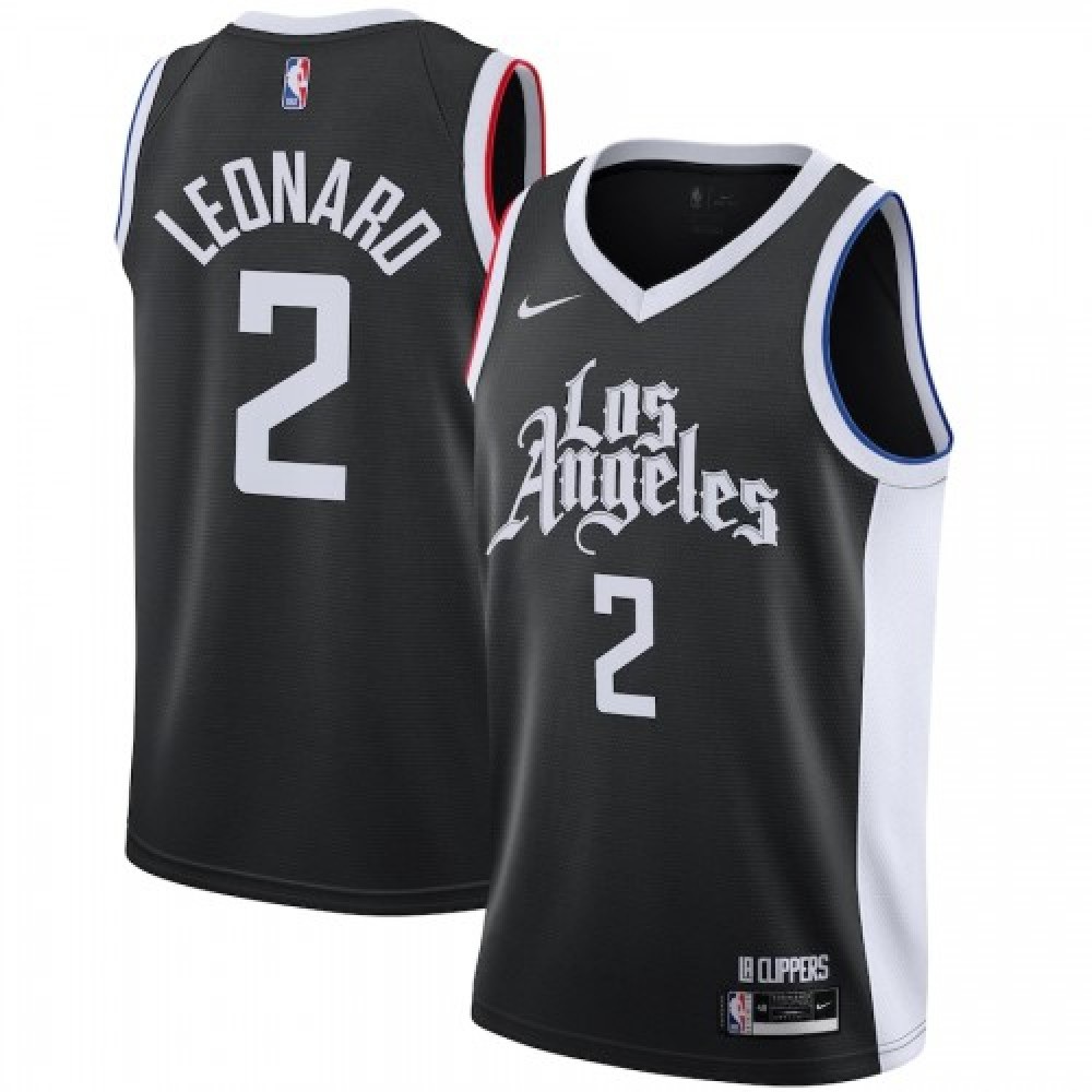 Men's LA Clippers 2020/21 Black City Player Jersey