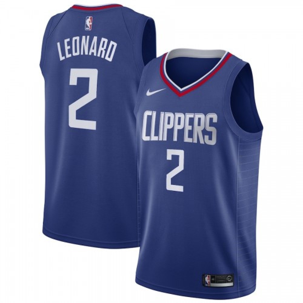 Men's LA Clippers Blue Icon Swingman Jersey