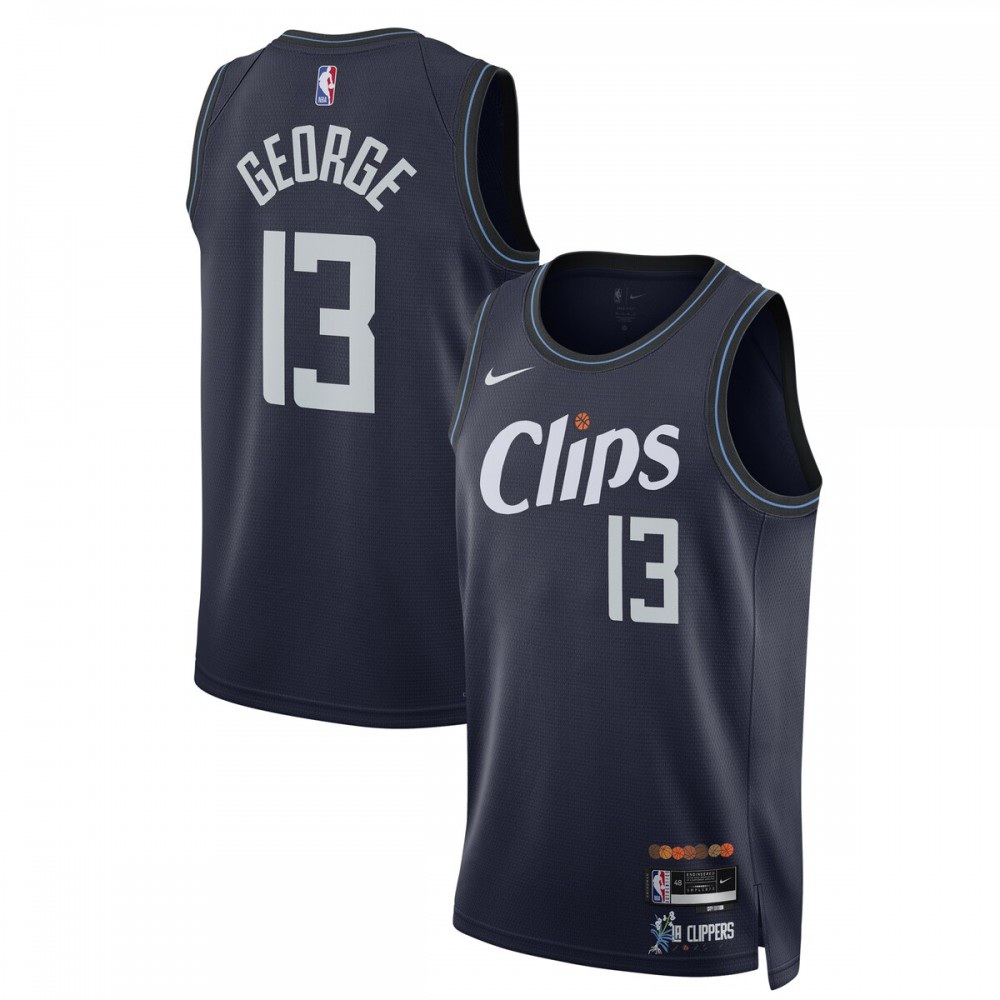 Women's LA Clippers 2023/24 Navy City Swingman Jersey