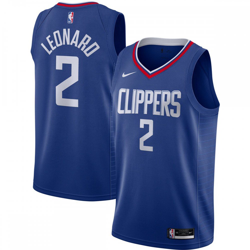 Kids' LA Clippers 2020/21 Royal Icon Swingman Jersey
