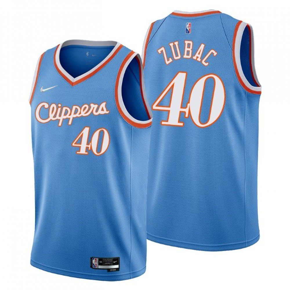Kids' Los Angeles Clippers 2021 Blue Icon Swingman Jersey
