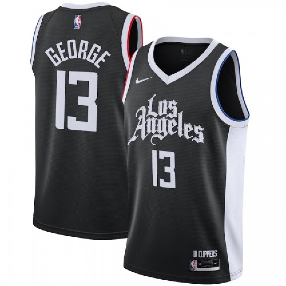 Men's LA Clippers 2020/21 Black City Player Jersey