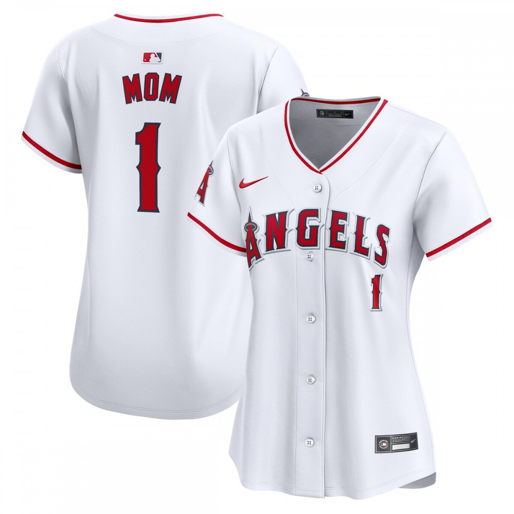 Women's Los Angeles Angels White Limited Jersey