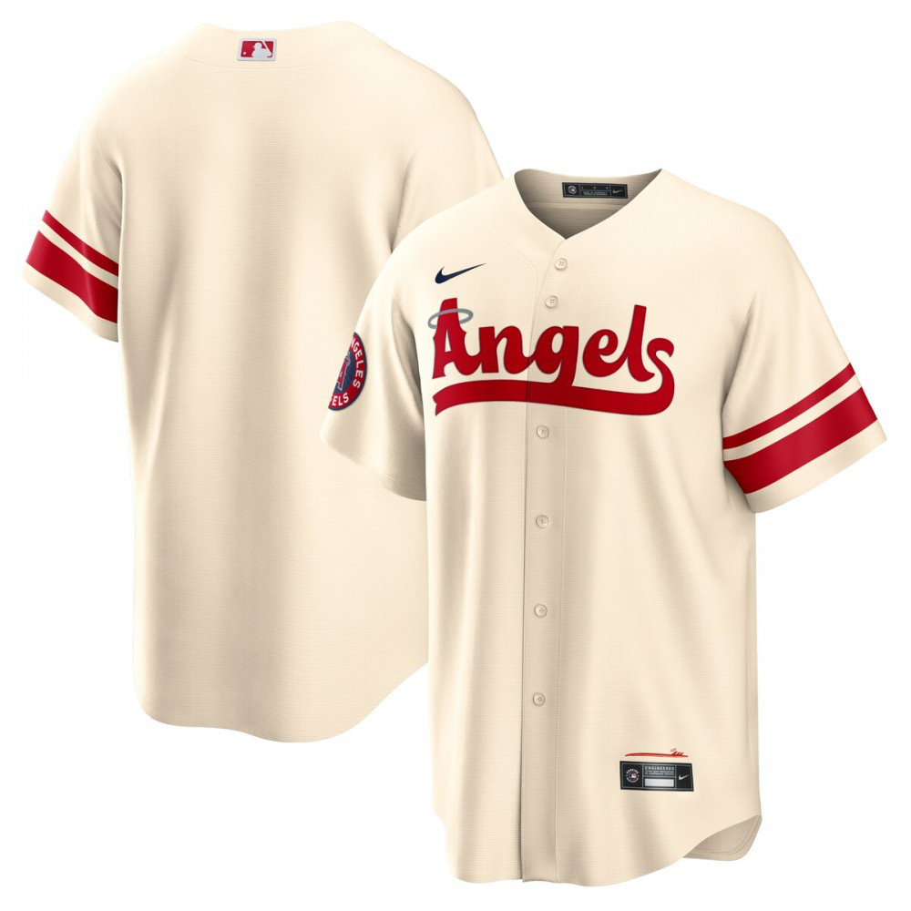 Men's Los Angeles Angels 2022 Cream City Replica Jersey