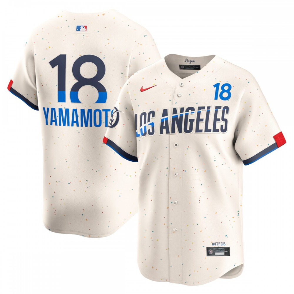 Men's Los Angeles Dodgers 2024 Cream City Limited Jersey