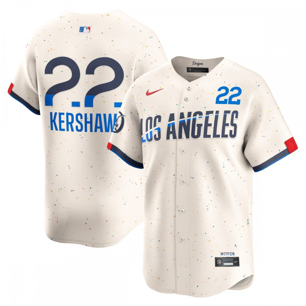 Women's Los Angeles Dodgers 2024 Cream City Limited Jersey
