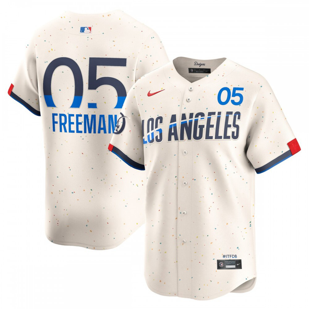 Kids' Los Angeles Dodgers 2024 Cream City Limited Jersey