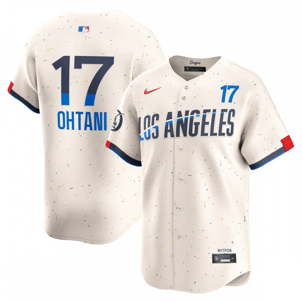 Women's Los Angeles Dodgers 2024 Cream City Limited Jersey