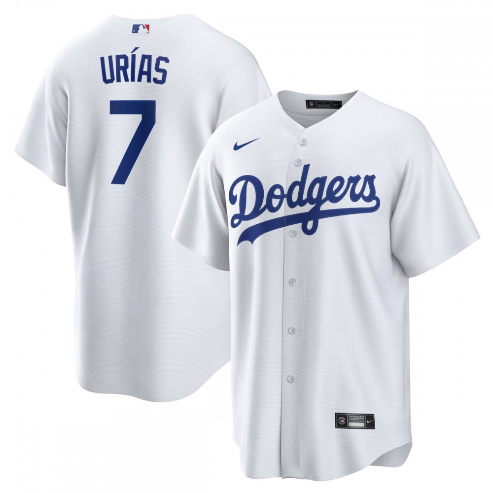 Kids' Los Angeles Dodgers White Player Jersey