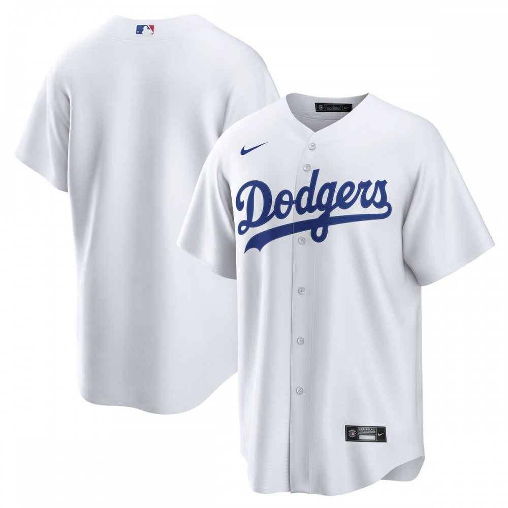 Men's Los Angeles Dodgers White Replica Jersey