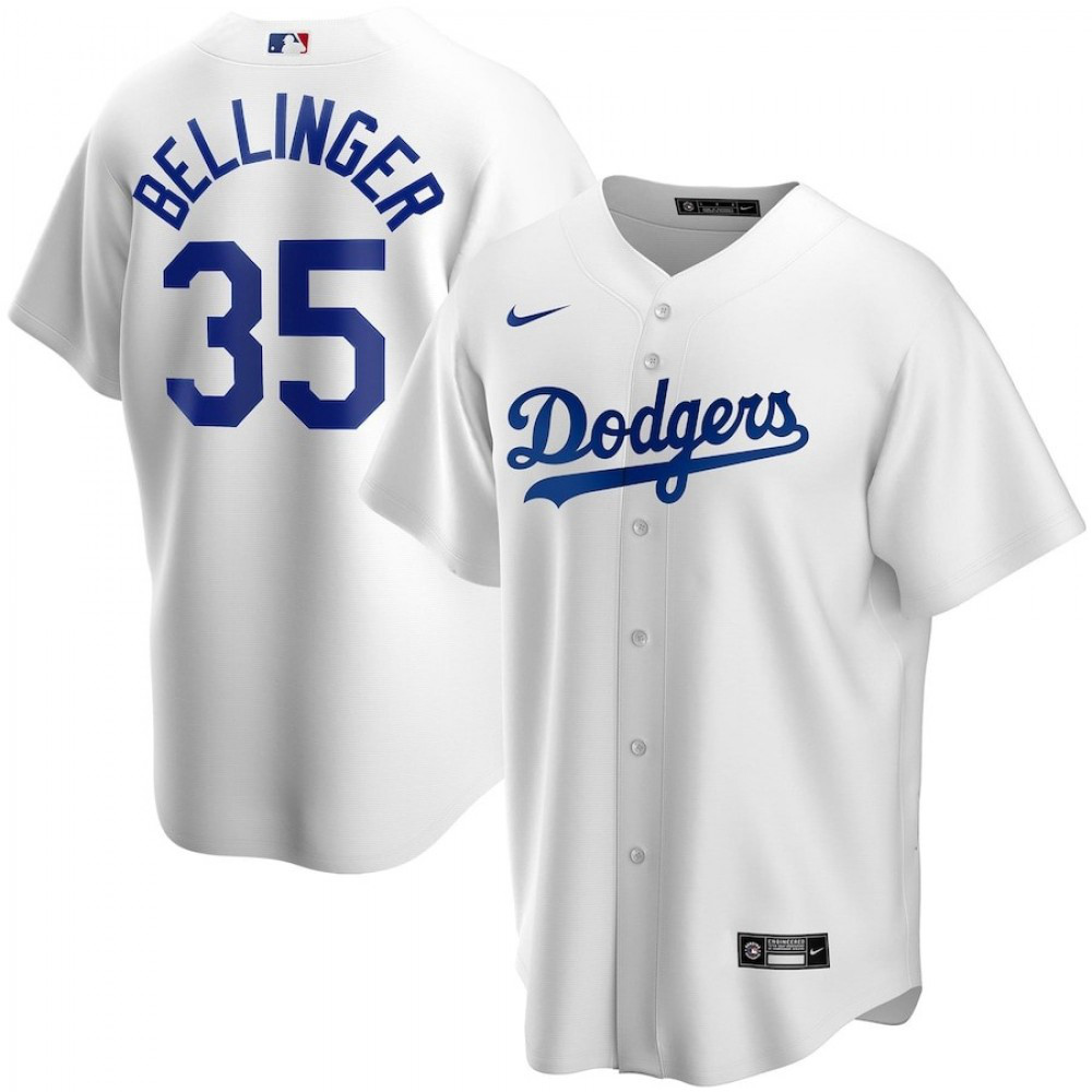 Kids' Los Angeles Dodgers 2020 White Player Jersey